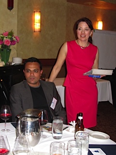 Jignesh Shah and Lisa Nirell wine reception 2013