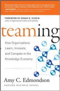 Book cover image of Teaming by Amy Edmondson