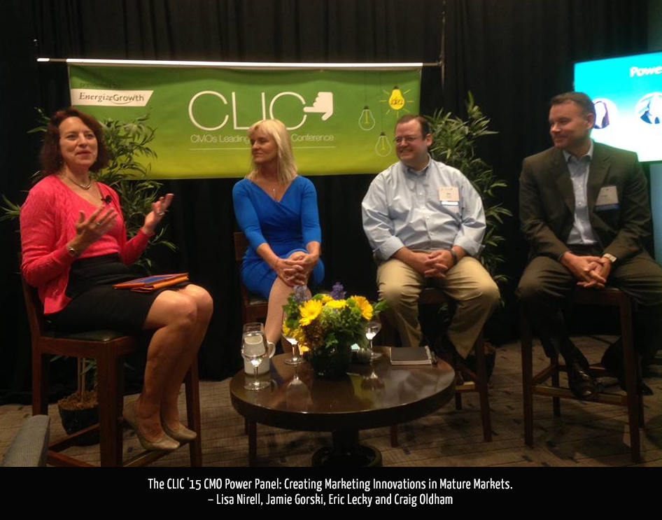 The CLIC '15 Power Panel: Creating Marketing Innovations in Mature Markets