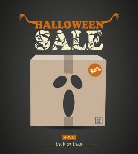 Halloween Shopping Card