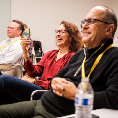 A lighter moment from the CMOs Leading Innovation Conference 2019